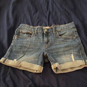 GAP women’s Blue Jean Shorts